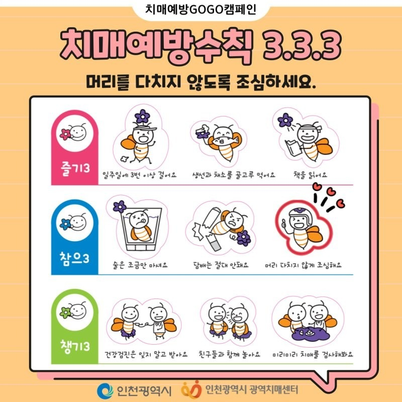 치매예방수칙3.3.3의 1번째 이미지